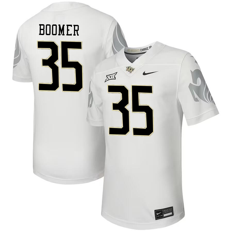 Men #35 Colton Boomer UCF Knights Big 12 Conference College Football Jerseys Stitched-Black